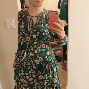 Urban Outfitters floral midi dress